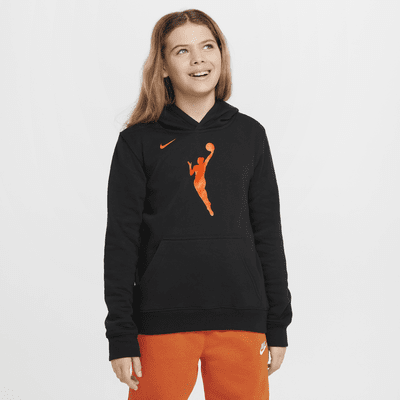 Sudadera con gorro sin cierre Nike WNBA para niños talla grande Team 13 Essential