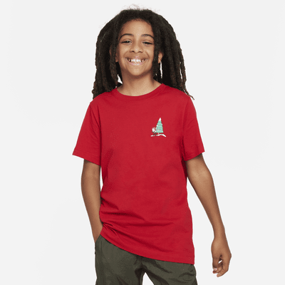 Playera para niños talla grande Nike Sportswear