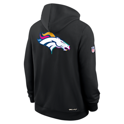 Denver Broncos Crucial Catch Sideline Men's Nike Dri-FIT NFL Pullover Hoodie