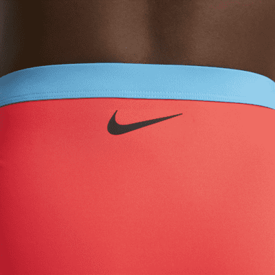 Prenda para la parte inferior de natación de cintura alta con bloques de color para mujer Nike
