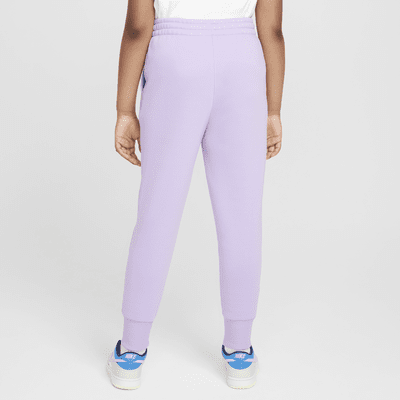 Nike Sportswear Club Fleece Older Kids' (Girls') High-Waisted Fitted Trousers (Extended Size)