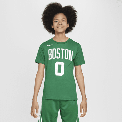 Jayson Tatum Boston Celtics Older Kids' Nike NBA T-Shirt. Nike UK