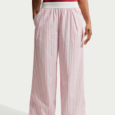 Nike Sportswear Chill Poplin Women's Loose Mid-Rise Woven Striped Pants