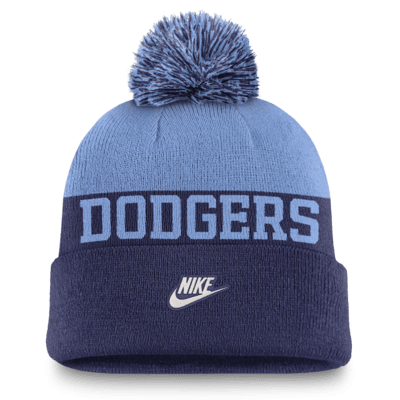 Brooklyn Dodgers Rewind Peak Men's Nike MLB Cuffed Pom Beanie