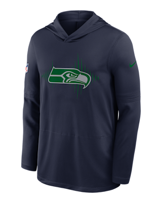 Мужские  Seattle Seahawks Rivalries Collection Sideline Nike Dri-FIT NFL Long-Sleeve Hooded Top