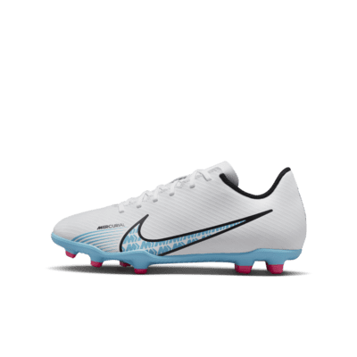 รองเท้าสตั๊ดฟุตบอลไม่หุ้มข้อเด็กเล็ก/เด็กโตสำหรับหลายพื้นผิว Nike Jr. Mercurial Vapor 15 Club