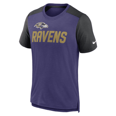 Playera para hombre Nike Color Block Team Name (NFL Baltimore Ravens ...