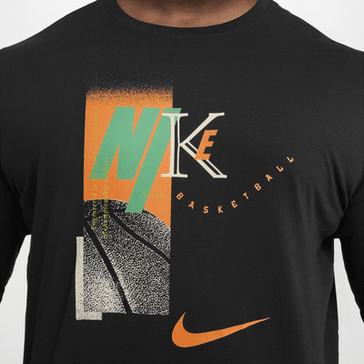 Nike Uzun Kollu Erkek Basketbol Tişörtü