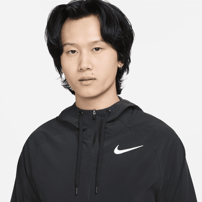 ナイキ プロ Dri-FIT フレックス ベント マックス メンズ フルジップ フーデッド トレーニングジャケット