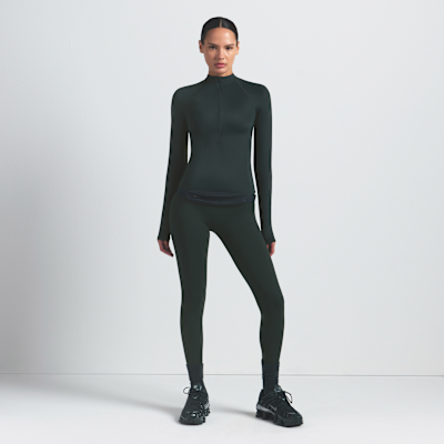 NikeSKIMS Shine Women's Long-Sleeve Half-Zip Top