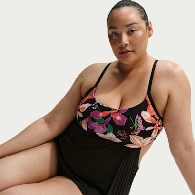Nike Swim Women's Layered Tankini (Plus Size)