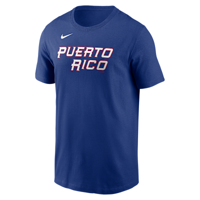 Javier Báez Puerto Rico National Baseball Team 2026 World Baseball Classic Men's Nike T-Shirt