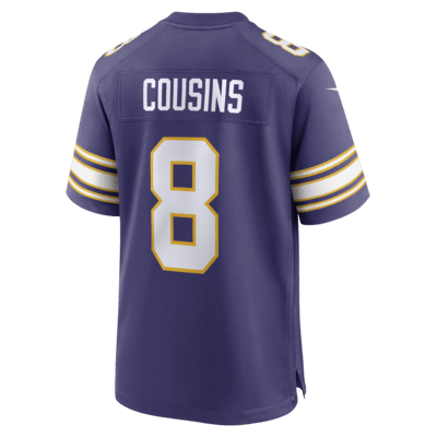 Kirk Cousins Minnesota Vikings Nike Youth Jersey White L