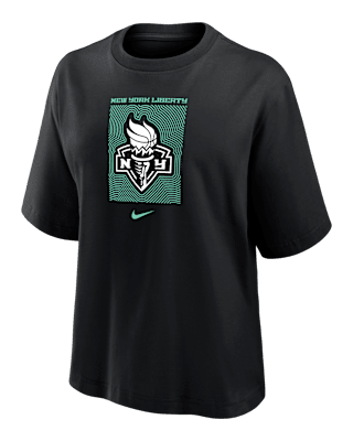 Женская футболка New York Liberty Nike WNBA Boxy