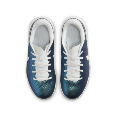 Scarpa da calcio a taglio basso TF Nike Jr. Tiempo Emerald Legend 10 Academy – Bambino/a e ragazzo/a