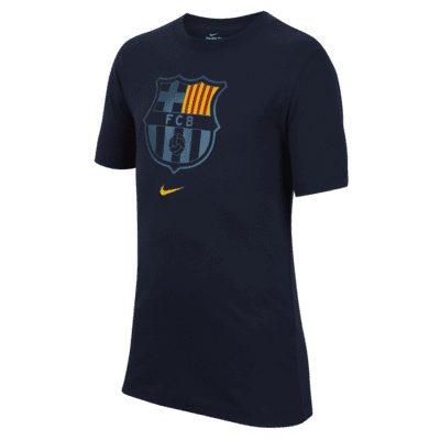 Barcelona Crest Big Kids' Nike Soccer T-Shirt. Nike.com