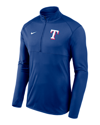 Мужские  Texas Rangers Team Logo Element Nike Dri-FIT MLB Half-Zip Top