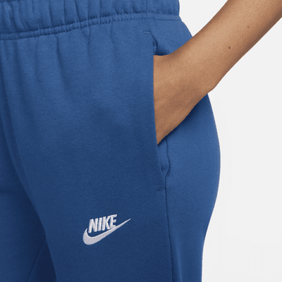 Joggers de tiro medio para mujer Nike Sportswear Club Fleece