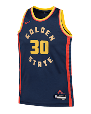 Подростковые джерси Stephen Curry Golden State Warriors 2024/25 City Edition Big Kids' Nike Dri-FIT NBA Swingman Jersey