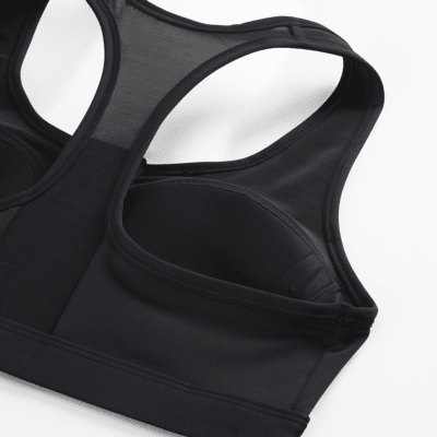 zip front nike sports bra