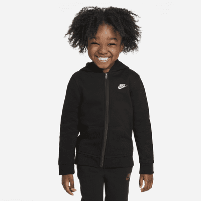Nike Sportswear Club Fleece Toddler Full-Zip Hoodie. Nike.com
