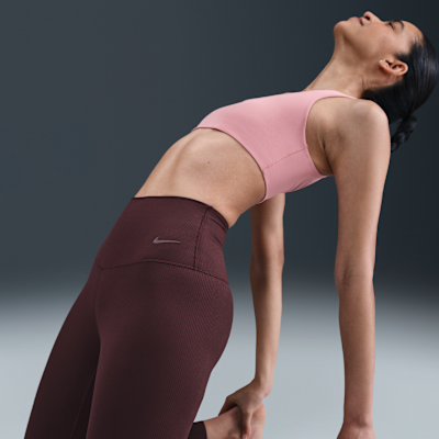 Nike Zenvy Rib Leggings de tiro alto de 7/8 de baja sujeción para mujer