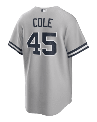 Gerrit Cole #45 New York Yankees White Home Pinstripe Men's Nike Jersey NWT