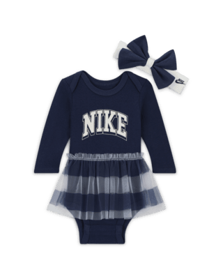 Детские  Nike Baby 2-Piece Long Sleeve Bodysuit Set