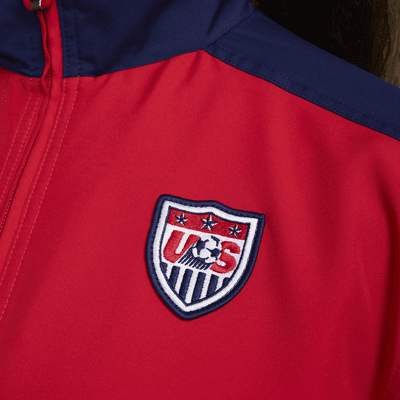 Chamarra de entrenamiento de fútbol Nike de la Selección Nacional Femenina de Estados Unidos 1999 Reissue Replica para mujer