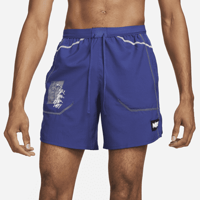 Nike Dri-FIT Stride D.Y.E. กางเกงวิ่งขาสั้น 7 นิ้วผู้ชาย