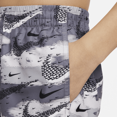 Nike Swim Flock Big Kids' (Boys') 4" Volley Shorts