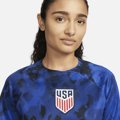 USMNT 2022/23 Stadium Away Big Kids' Nike Dri-FIT Soccer Jersey