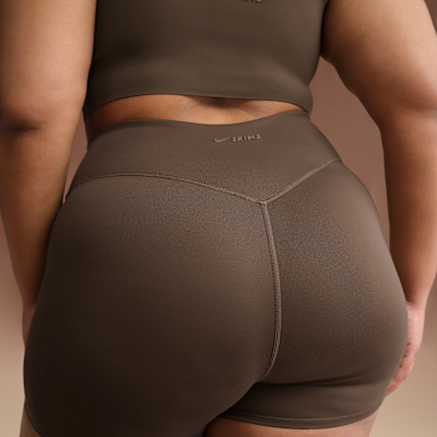 NikeSKIMS Matte Women's High-Waisted 3" Boyshorts
