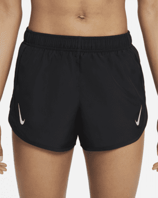 black and white nike tempo shorts