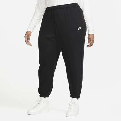 Nike Plus Size Active Sportswear Club Mid-Rise Fleece Jogger Pants