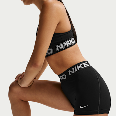 Nike Pro-cykelshorts med mellemhøj talje (8 cm) til kvinder