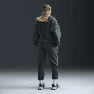 Nike Sportswear Phoenix Fleece Jogger de talle medio - Mujer