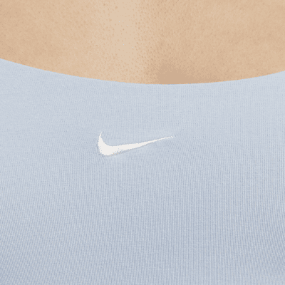 Camiseta de tirantes cami ajustada para mujer Nike Sportswear Chill Knit