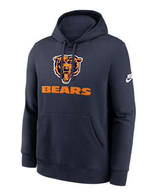 Мужское худи Chicago Bears Best Season Rewind Club Nike NFL Pullover Hoodie