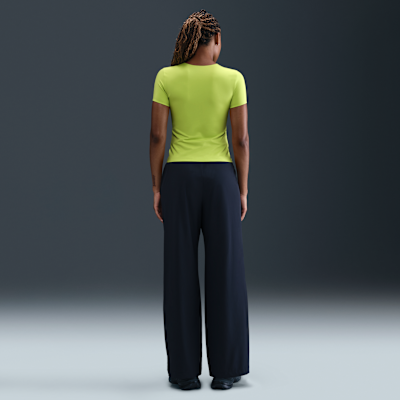 Top a manica corta Nike Form – Donna