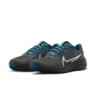 Nike Pegasus 40 (NFL Miami Dolphins) Men's Road Running Shoes.