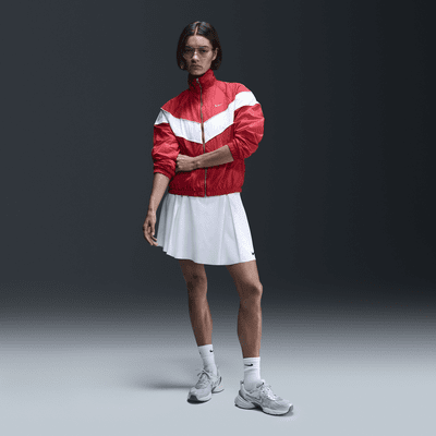 Dámská volná tkaná bunda Nike Windrunner UV se zipem po celé délce