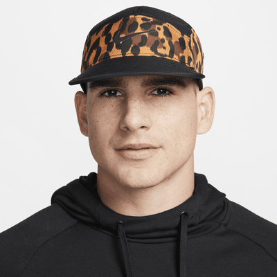 Nike Dri-FIT Fly Unstructured Flat-Bill Animal Print Cap