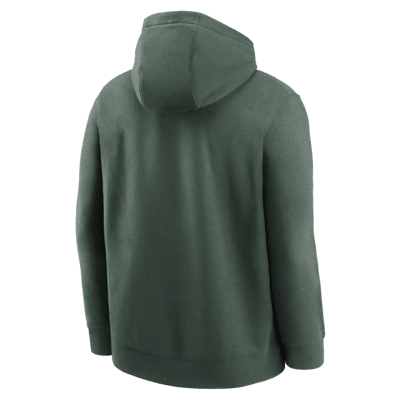 Green Bay Packers Nike Rewind Club Hoodie - Mens