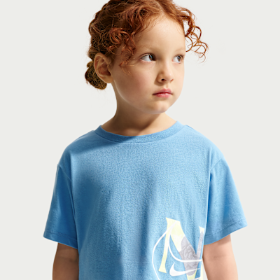 Playera de corte cuadrado infantil Nike Move With Nature
