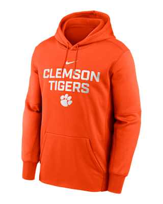 Мужское худи Clemson Team Stacked Men’s Nike Therma College Pullover Hoodie