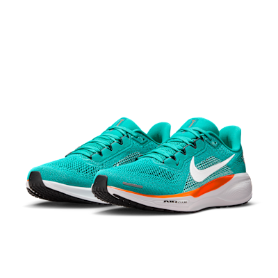 Miami Dolphins Pegasus 41 Men's Nike NFL Road Running Shoes