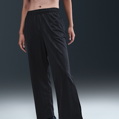 Nike Sportswear Women's Mid-Rise Loose Jacquard Striped Tracksuit Bottoms