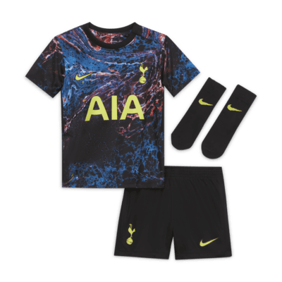 Nike 2021-22. Tottenham Away ADV Match Jersey - Black-Venom Green