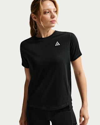 Женские шорты Nike ACG Dri-FIT Short-Sleeve Trail Top для бега